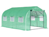 Polytunnel Greenhouse with Windows and Door, Walk in Greenhouse for Garden, Backyard T3398P310873