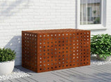 Air Conditioner Cover Rusty 110 x 50 x 80 cm Weathering Steel 8014142