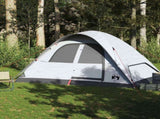 Family Tent Dome 6-Person White Blackout Fabric Waterproof 94558