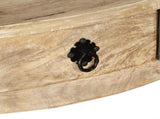 Console Table Solid Mango Wood 120x50x80 cm 243987