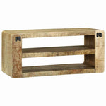 TV Cabinet with Shelf Brown 80 x 32 x 36 cm Solid Mango wood 4104543