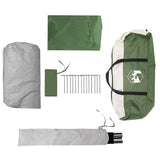 Family Tent Tipi 8-Person Green Waterproof 94582