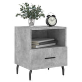 Bedside Cabinets 2 pcs Concrete Grey 40x35x47.5 cm Engineered Wood 827477