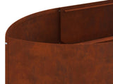 Raised Garden Bed Weathering Steel 380 x 40x 40 cm Steel 8011739
