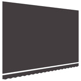 Awning Replacement Fabric Grey 400x300 cm Polyester 143710