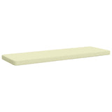 2-Piece Bench Cushions VUGHT 2 pcs 100% Polyester Cream 952015