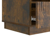 TV Cabinet Smoked Oak 102 x 34.5 x 47 cm Engineered Wood 895370