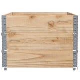 Pallet Collars 3 pcs 120x80 cm Solid Wood Pine 3295366
