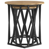Coffee Table 2 pcs Artisan Oak Engineered Wood and Steel 868266
