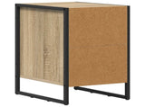 Bedside Table 2 pcs Sonoma 39.5 x 30 x 50 cm Engineered Wood 886633