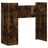 Console Table Smoked Oak 100x35x90 cm Engineered Wood 848469