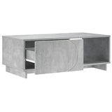 Coffee Table Concrete Grey 95 x 50.5 x 35 cm Engineered Wood 8011444