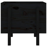Garden Planter Black 62x50x57 cm Solid Wood Pine 825209