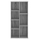 Bookcase Grey Sonoma 50x25x105 cm Engineered Wood 852794
