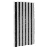 Insect Curtain Chenille Grey and Black 118 x 220 cm 100% PP 42034428