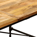 ZNTS Dining Table Solid Mango Wood 240 cm 243992