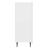 Drawer Cabinet High Gloss White 33 x 34.5 x 92 cm 894389