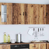 Kitchen Wall Cabinets 2 pcs Porto Old Wood Engineered Wood 854054