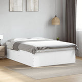 Bed Frame without Mattress White 160x200 cm 3280909