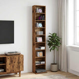 CD Cabinet Old Wood 33 x 23.5 x 175 cm Engineered Wood 8012654