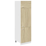 8 Piece Kitchen Cabinet Set Lyon Sonoma Oak Engineered Wood 3307655