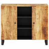 Sideboard with 2 Doors 90x33x75 cm Solid Wood Mango 352925