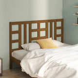 Bed Headboard Honey Brown 156x4x100 cm Solid Wood Pine 817848