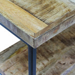 Office Desk Mango Wood 110x50x76 cm 243333