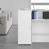 Storage Cabinet White 40x45x103.5 cm Engineered Wood 859033