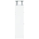 Shoe Cabinet High Gloss White 63x24x104 cm Engineered Wood 342566