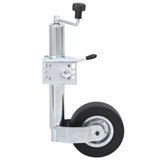 Trailer Jack Wheel with Split Clamp 60 mm Galvanised Steel 4008433
