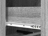 Drawer Cabinet Grey Sonoma 33 x 34.5 x 92 cm Engineered Wood 894391