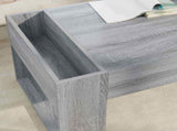 Coffee Table Grey Sonoma 110 x 50 x 41 cm Engineered Wood 8000161