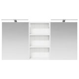 Bathroom Cabinet Set 3 pcs 140 x 14.5 x 70 cm Engineered wood 3403784