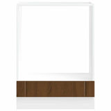 Oven Cabinet Lucca Brown Oak Engineered Wood 853764