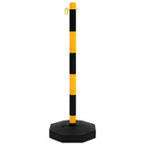 Chain Post Set with 10 m Plastic Chain 150957