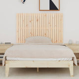 Wall Headboard 140x3x90 cm Solid Wood Pine 824918