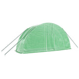 Greenhouse with Steel Frame Green 12 m 6x2x2.85 m 364089