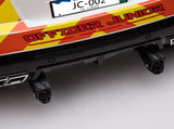 Dual Drive 12V 7Ah Police Car with 2.4G Remote Control White 06749268