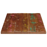Table Top 80x50x2.5 cm Rectangular Solid Wood Reclaimed 371047