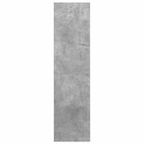 Wall-mounted TV Cabinet Concrete Grey 37x37x142.5 cm Engineered Wood 805493
