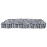 Sofa Cushion Grey Print 120 x 80 x 12 cm Fabric 4019067