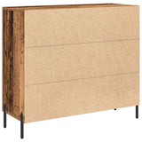 Sideboard Old Wood 90 x 34 x 80 cm Engineered Wood 869079