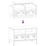 TV Cabinet Olive Green 68x39x43.5 cm Cold-rolled Steel 851320