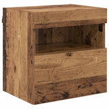 TV Wall Cabinets 2 pcs Old Wood 40 x 30 x 40 cm Engineered Wood 882972