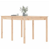 Garden Table 159.5x82.5x76 cm Solid Wood Pine 823976