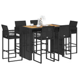 Garden Bar Set Black 3328892