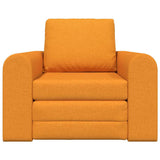 Sofa Bed Dark Yellow 98 x 71 x 83 cm Fabric 4106663