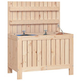 Garden Storage Box 76x42.5x54 cm Solid Wood Pine 836144