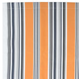 Awning Replacement Fabric Blue and Orange 1000 x 160 cm 42000823